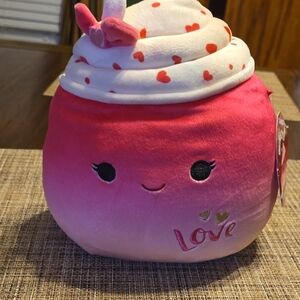 Squishmallows Pink Cupcake Plush